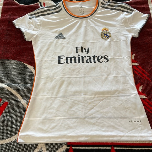 Real Madrid Fly Emirates Soccer Jersey medium Cristiano Ronaldo - Picture 1 of 5